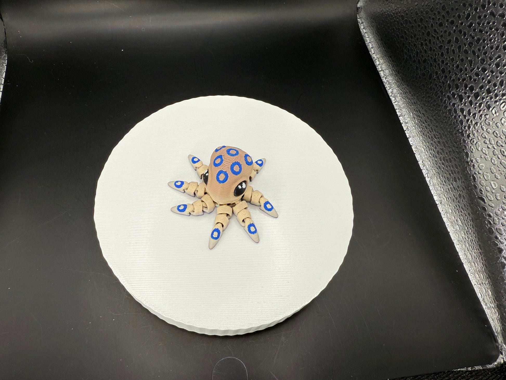 Blue Ring Octopus 3D Mini