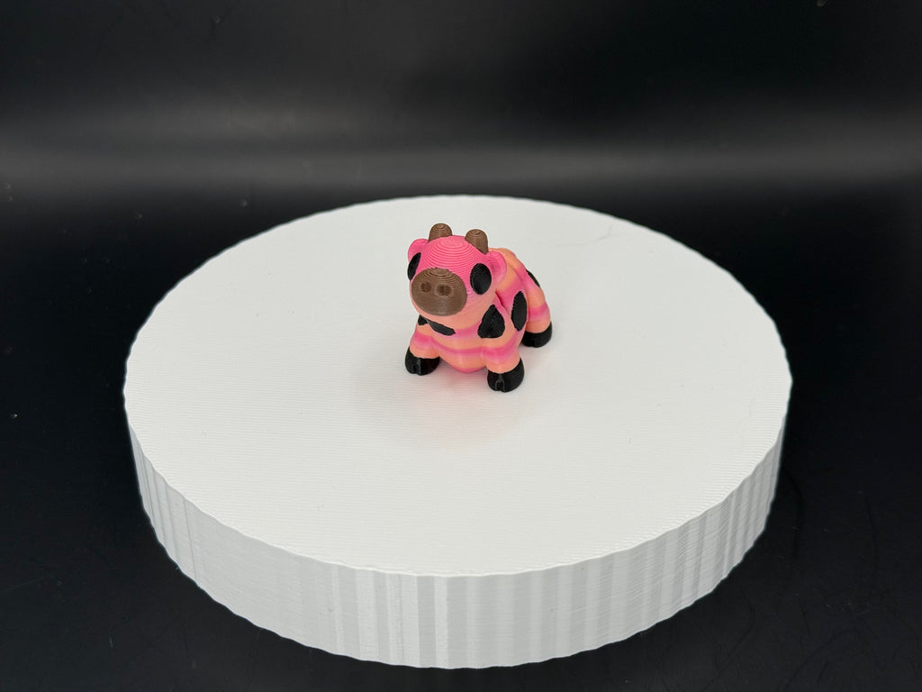 Strawberry Cow 3D Mini