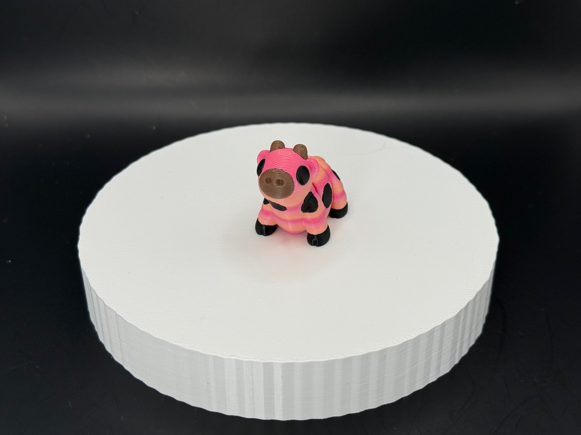Strawberry Cow 3D Mini