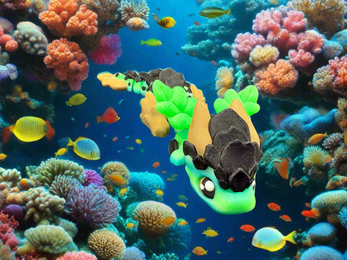 Coral Sea Sakura Dragon