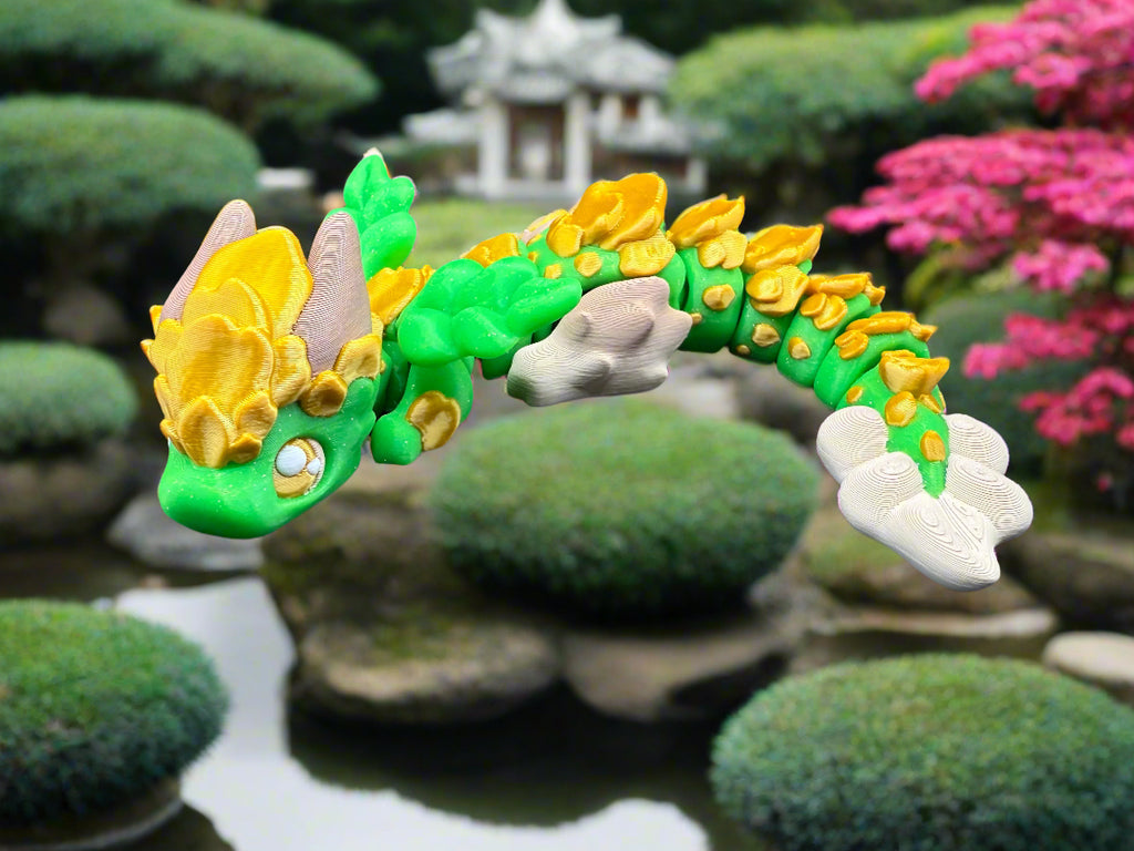 Jade Sakura Dragon