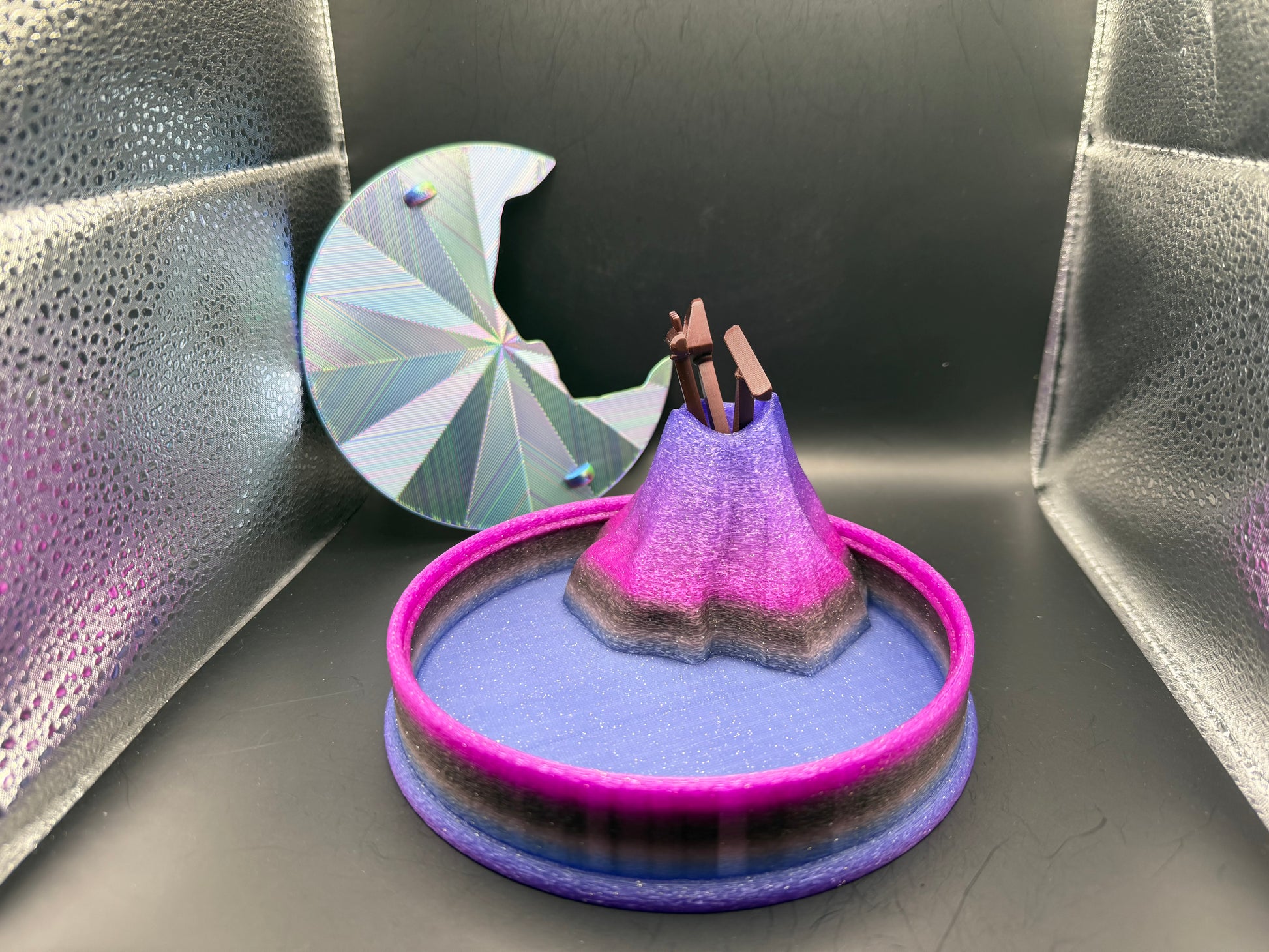 Beach Volcano Zen Garden