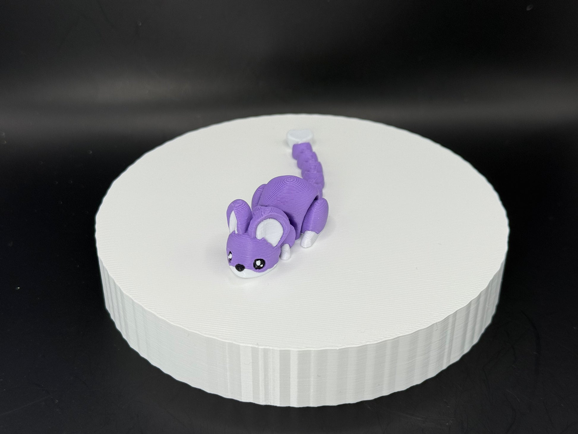 Cute Mouse 3D mini with Heart tail