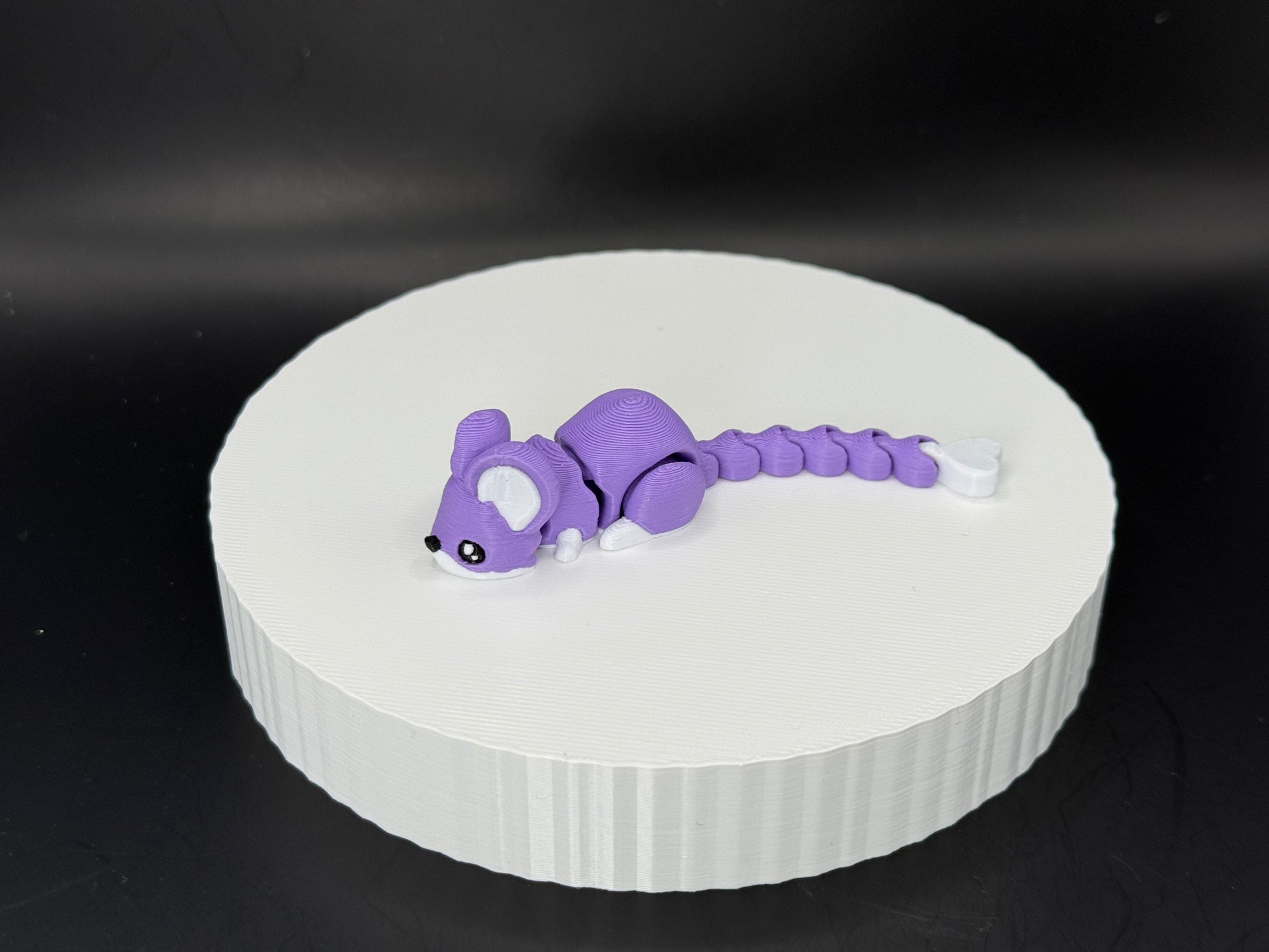 Cute Mouse 3D mini with Heart tail