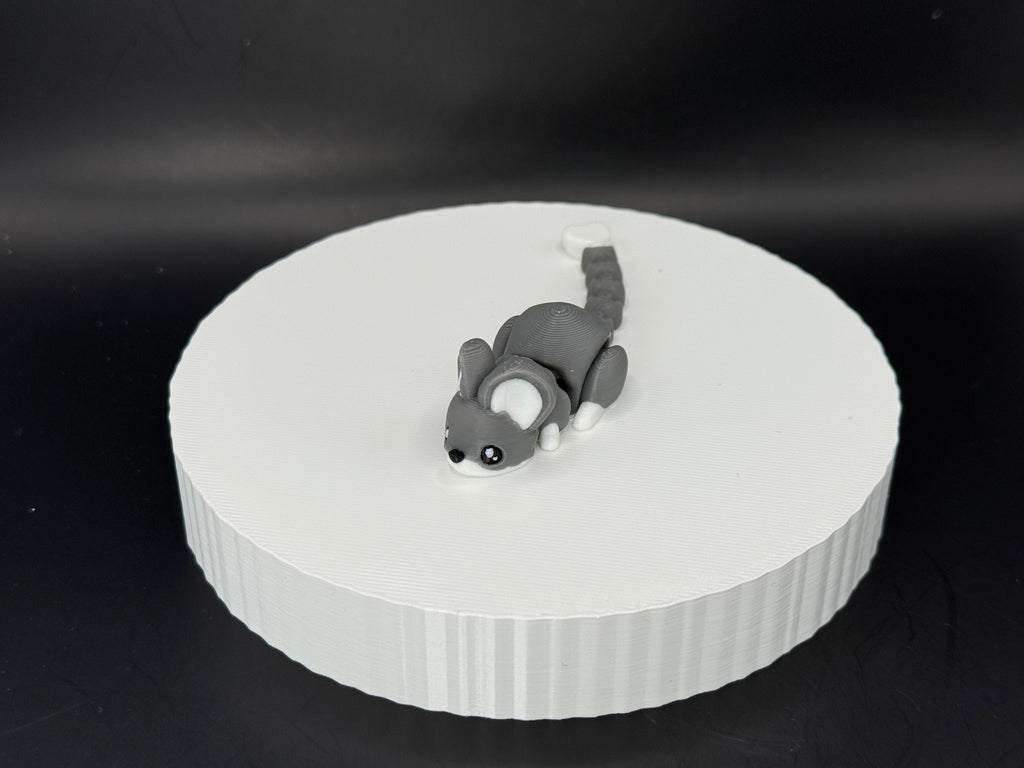 Cute Mouse 3D mini with Heart tail