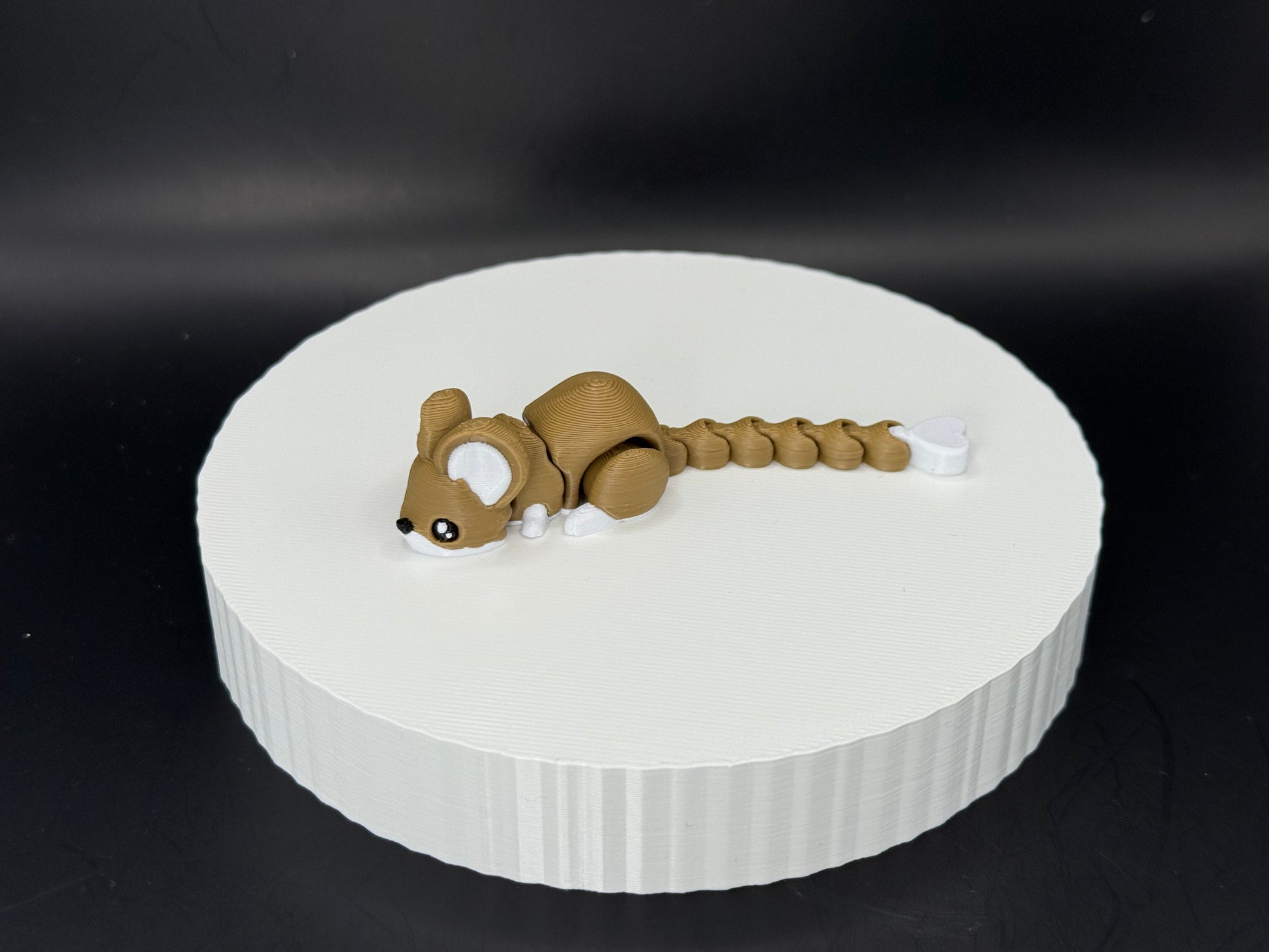 Cute Mouse 3D mini with Heart tail